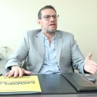 Rafael Verduga (i) incorporó a su candidatura a la presidencia de Barcelona al exjugador del Ídolo, Matías Oyola.