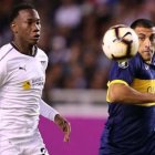 Luis Caicedo (i) militó en Liga de Quito durante las temporadas 2019 y 2022.