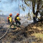 El incendio fue contralado por los bomberos.