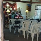 Esteban fue velado en una casa comunal, a pocos metros del sitio del suceso.