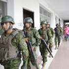 Autoridades dieron informe sobre el estado de la jornada electoral.