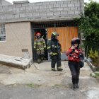 Bomberos llegarona a atender la emergencia.