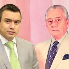 Daniel Noboa y su abuelo Luis Noboa Naranjo.