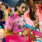 Se ha visto a la rubia en los partidos de Leonardo Campana. Él ya la comparte en redes sociales.