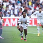 Jhojan Julio marcó el primer gol de Liga de Quito en la victoria por 2-1 sobre Sao Paulo.