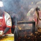 Las tripas más famosas de Quito se venden el parque Navarro, barrio La Vicentina, conocido como el ‘parque de las tripas’.