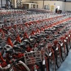 En total hay 613 bicicletas embodegadas.