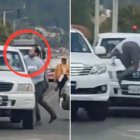 El agresor ha sido, supuestamente, identificado por internautas.