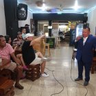 Los que llegaron hasta Los Compitas Micheleros se llevaron la sorpresa de ver en vivo y en directo a Cecilio Alva.