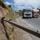 Los camiones y buses suelen  circular a altas velocidades por la curva en donde ocurrió el siniestro.