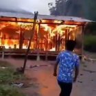 La Policía investiga si el flagelo habría sido provocado.