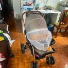 Aquí fue encontrada la joven luego de ser asesinada. Estaba dentro del coche de su bebé.