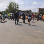 Agentes policiales acudieron a verificar el suceso.