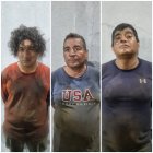 Los ladrones fueron capturados en el momento en el que terminaban de desmantelar el camión robado.