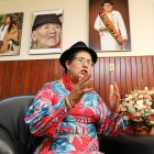 Lourdes Tibán le pedirá respuestas al próximo presidente respecto a infraestructura y obras para su provincia.