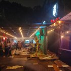 En una discoteca de Machala terminaron la farra lanzando un explosivo.