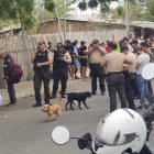 Personal policial llegó a recoger indicios.