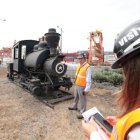 Histórico. El Ferrocarril de la Aduana, que operó en Guayaquil desde el año 1888 durante varias décadas, reposa actualmente en un área dentro del puerto de Contecon, en el sur.