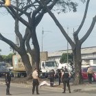 El asesinato se cometió el lunes, aproximadamente a las 15:00, en la avenida 25 de Julio.