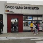 El colegio Réplica 28 de Mayo está entre los plantels donde se implementó el plan Escuela Segura