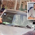 La prenda interior fue arrojada sobre el parabrisas del lado del asiento del  conductor. Utilizaron un arma 9 milímetros.