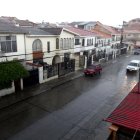 Cae lluvia en Cuenca luego de 31 un días sin reportes.
