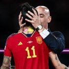 Luis Rubiales, expresidente de Real Federación Española, ha sido cuestionado por el beso a Jenni Hermoso en la entrega de medallas del Mundial Femenino 2023.