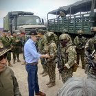 El 30 de septiembre el primer mandatario visitó Durán y dijo que hay que recuperar la paz de las familias de este cantón.