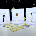 El debate fue de dos horas con cuatro ejes temáticos definidos por el CNE.