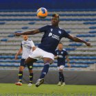 Alejandro Cabeza llegó en 2021 a Emelec y tiene contrato hasta el 2025.