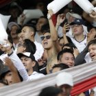 Los hinchas de Liga de Quito han regresado a los graderíos del estadio Rodrigo Paz Delgado.