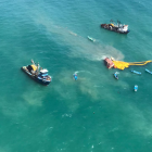 Dos tripulantes se encuentran desaparecidos.