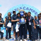 ENTREVISTAS Y PREMIACION DE JUEGOS NACIONALES DE MENORES CANCHA MODELO SPORT PERIODISTA : CHRISTOPHER MONTALVAN FECHA : 08/10/2023 Agencia (ag-extra)