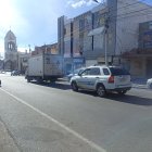 En la parroquia Santa Rosa el servidor policial pidió ayuda después que lo asaltaron.