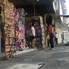 La actividad  comercial ha disminuido y se cree que fue por las primeras extorsiones con atentados.