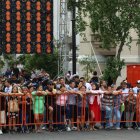 Hemiciclo de la Rotonda se viste de gala para conmemorar la Independencia de Guayaquil.