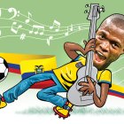 Valencia deja todo lo turro en Brasil y ahora se dedica a cantarle a Bolivia, a la que le ha hecho siete goles.
