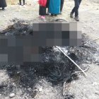 Sobre una ‘montonera’ habrían colocado a la víctima. Una testigo cree que fue para que se quemara bien.