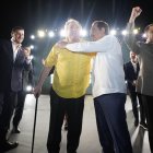 Barcelona unió a dos figuras de la política ecuatoriana