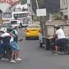 El hecho quedó registrado en video.