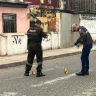 En la escena del crimen, los agentes encontraron tres indicios balísticos.