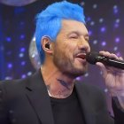 Marcelo Tinelli en su programa Bailando 2023 con su sorprendente look.