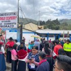 Los votantes acudieron en forma masiva a las diferentes juntas, alrededor del mediodía de este 15 de octubre de 2023.