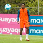 John Yeboah podría debutar con la selección de Ecuador en el choque contra Colombia.