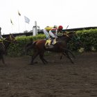 Joffre Mora, de 29 años, fue el jinete ganador montando el caballo Nightwish.