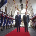 El presidente electo tenía una cita programada con Guillermo Lasso.