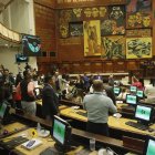 El partido de la Revolución Ciudadana es el bloque más grande en la Asamblea Nacional.