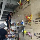 Familiares y amigos de Nicol Palomino asistieron al camposanto para darle el último adiós.