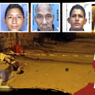 Los cadáveres quedaron esparcidos a lo largo de esta calle del cantón Yaguachi.