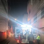 Los bomberos atendieron a las menores que habrían sufrido agresiones sexuales.